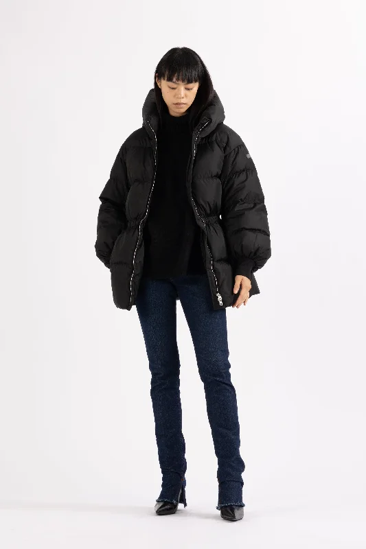 DRAWSTRING DOWN JACKET AZA