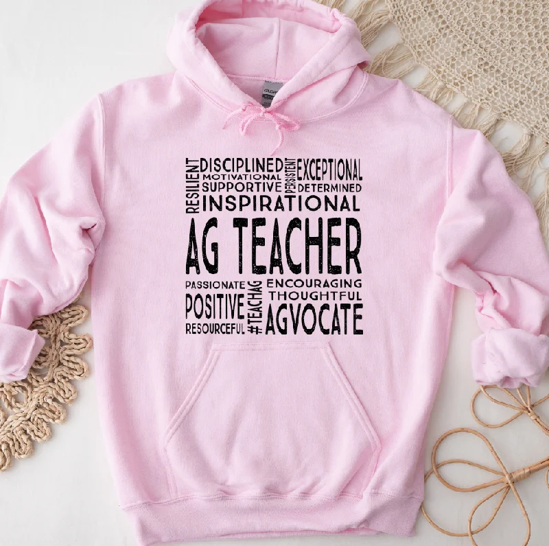 Ag Teacher Word Box Hoodie (S-3XL) Unisex - Multiple Colors!