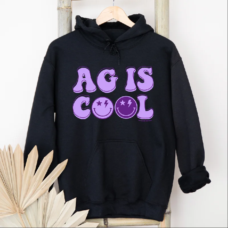 Purple Ag Is Cool Hoodie (S-3XL) Unisex - Multiple Colors!